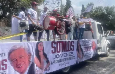 Es un honor estar con Obrador: Realizan caravana de despedida para AMLO