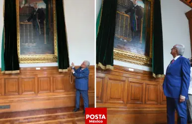 AMLO devela retrato y sorprende con estos poderosos símbolos. ¿Qué significan?