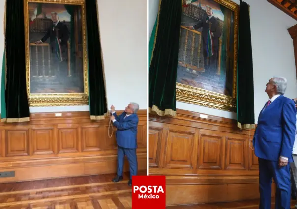AMLO devela retrato y sorprende con estos poderosos símbolos. ¿Qué significan?