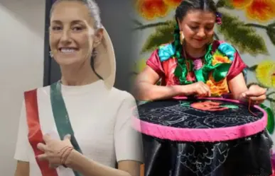 Claudia Sheinbaum honra a las artesanas mexicanas por estos motivos (VIDEO)