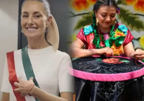Claudia Sheinbaum honra a las artesanas mexicanas por estos motivos (VIDEO)