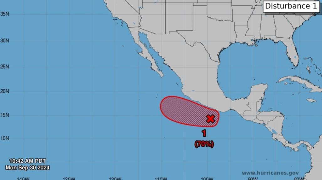 Chubascos y calor extremo para BCS este 1 de octubre