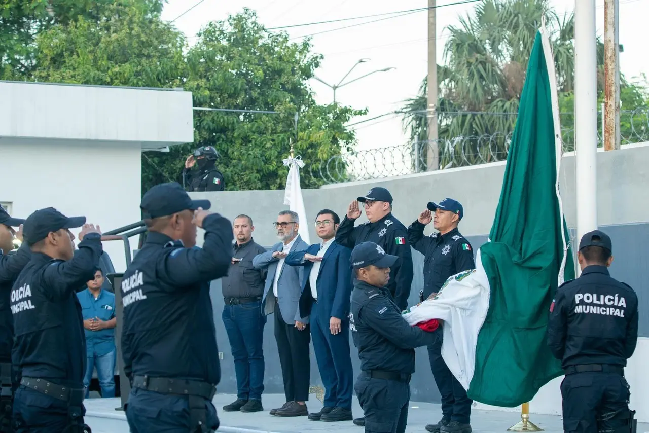 El alcalde de Juárez, Félix Arratia, nombramiento de secretario de Seguridad. Foto: Gobierno de Juárez