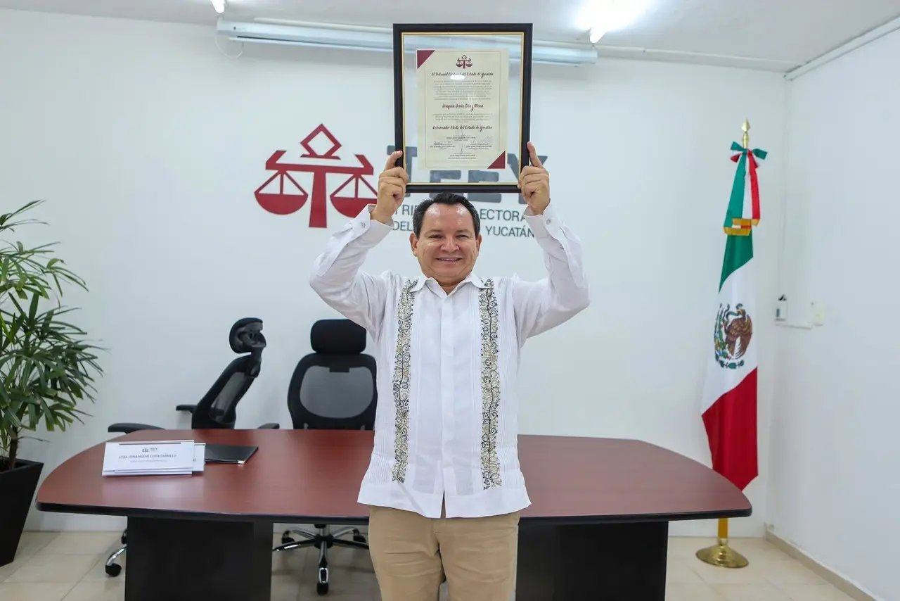 Joaquín “Huacho” Díaz Mena tomará protesta como nuevo gobernador de Yucatán la noche de este lunes.- Foto de Joaquín Díaz Mena