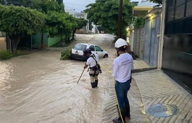 Fuertes lluvias inundan gran parte de la costa de Chiapas