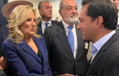 Mauricio Vila Dosal se encuentra con Jill Biden, primera dama de EE. UU.