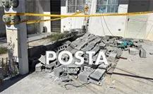 Mueren dos niñas tras ser aplastadas por una barda en García