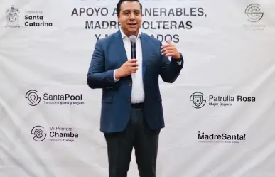 Jesús Nava presenta programa de apoyo a madres solteras en Santa Catarina