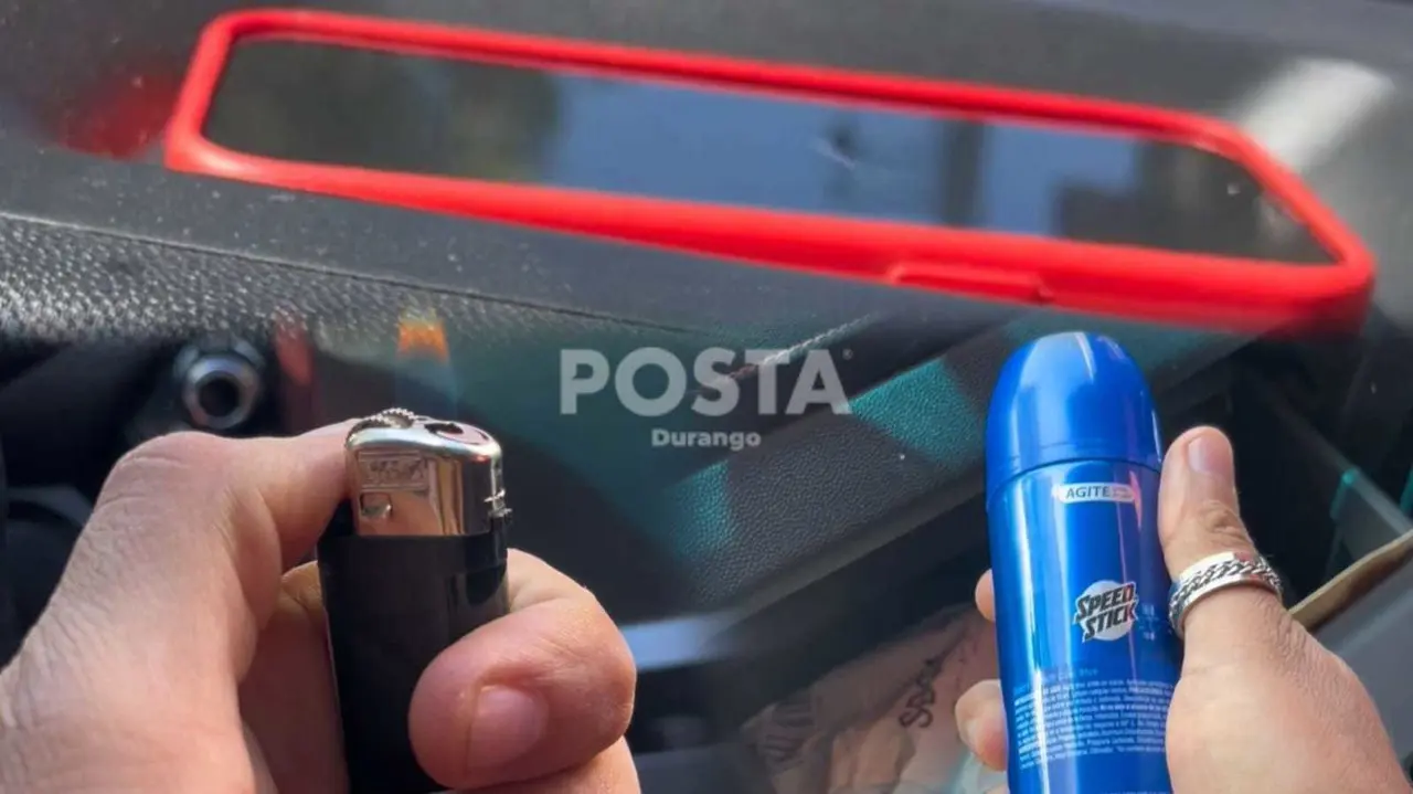 Estos objetos pueden explotar en tu carro con el calor de Durango