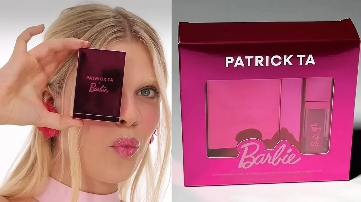 El set incluye un rubor en la tonalidad She’s a Barbie Doll. Foto: @patricktabeauty en Instagram.