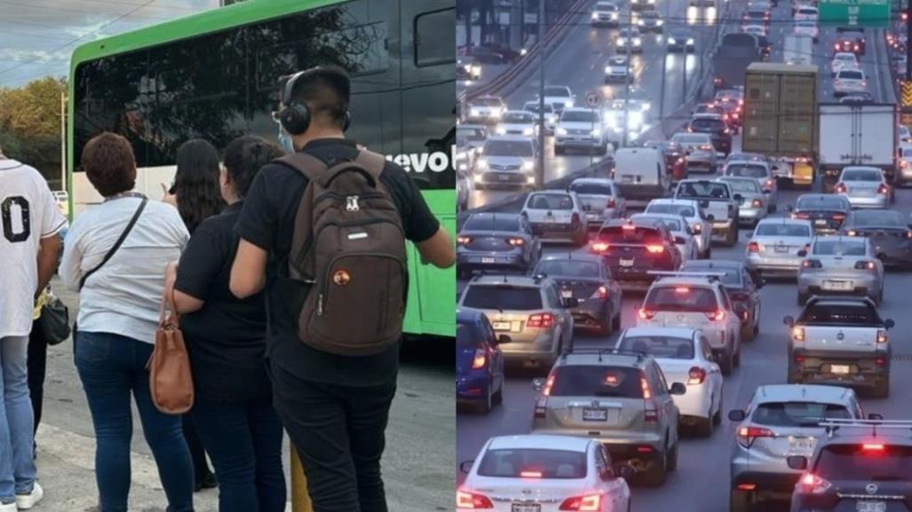 ¿Transporte público o carro? Mejor opción para moverse en Monterrey