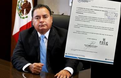 Renuncia de Fiscal Raúl Ramírez Castañeda en Tamaulipas