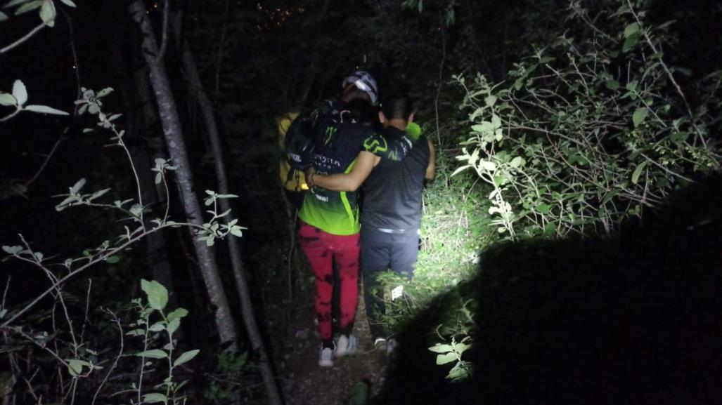 Rescatan a senderista en Pico Norte del Cerro de la Silla