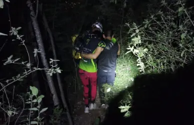 Rescatan a senderista en Pico Norte del Cerro de la Silla