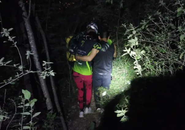 Rescatan a senderista en Pico Norte del Cerro de la Silla