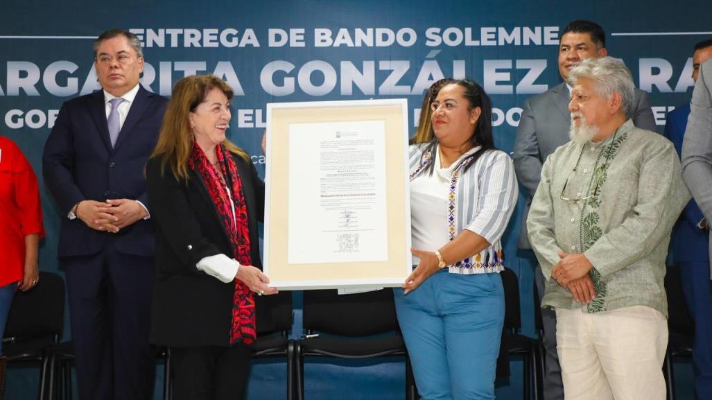 Margarita González iniciará gobierno en Morelos a medianoche