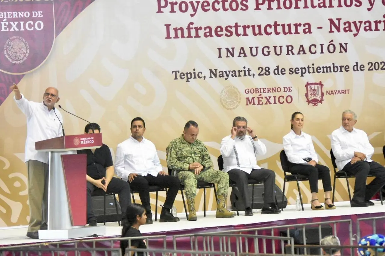 Apenas hace dos días la presidenta de México y el ex presidente Andres Manuel López Obrador estuvieron en Nayarit.