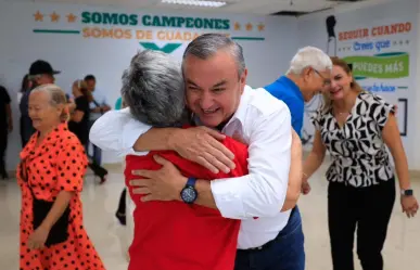 Héctor García resalta compromiso con adultos mayores en Guadalupe