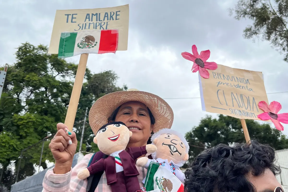 AMLO cede mando a Claudia Sheinbaum. Foto: Laura Ávila