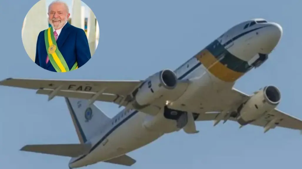 Avión del presidente de Brasil, Lula Da Silva, sufre falla y regresa al AIFA