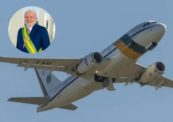 Avión del presidente de Brasil, Lula Da Silva, sufre falla y regresa al AIFA