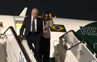 Sufre falla técnica  avión de Lula da Silva tras toma de protesta de Sheinbaum