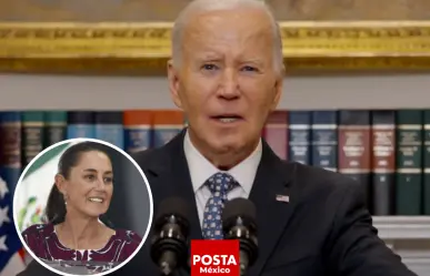 Joe Biden sorprende con mensaje para Sheinbaum, la primera presidenta de México