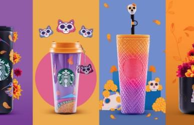 Starbucks celebra el Día de Muertos con vasos y tazas únicas