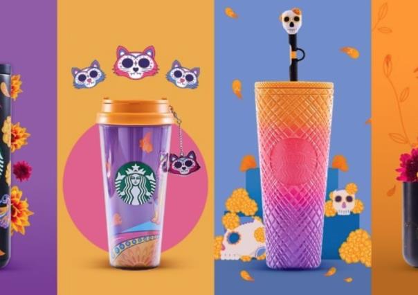 Starbucks celebra el Día de Muertos con vasos y tazas únicas