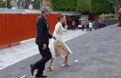 Claudia Sheinbaum llega a San Lázaro para su toma de protesta