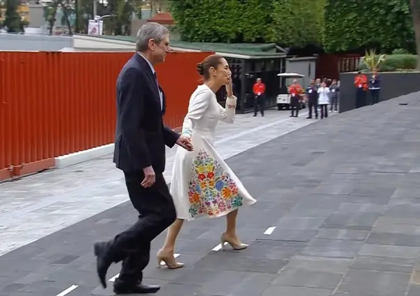 Claudia Sheinbaum llega a San Lázaro para su toma de protesta