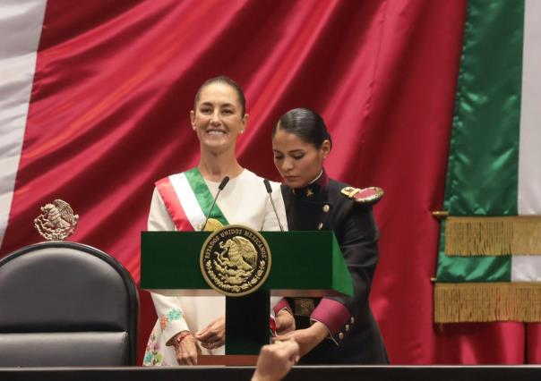 Claudia Sheinbaum destacó a Yucatán en su discurso de toma de protesta