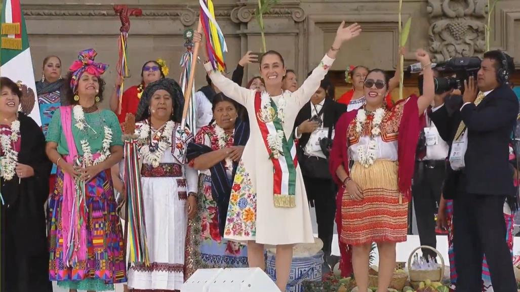 Esto dijo Sheinbaum en su primer mensaje como presidenta al pueblo de México