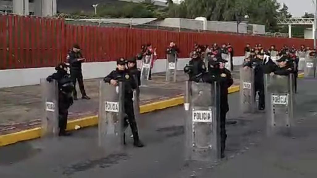 Cámara de Diputados blindada previo a toma de protesta de Claudia Sheinbaum