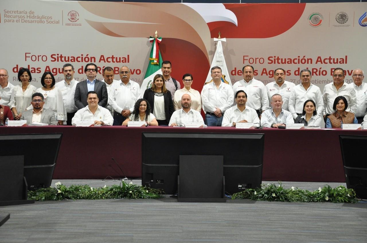 La cuenca del Río Bravo es la segunda más comprometida del país ante la falta de disponibilidad de agua. Foto: Gobierno de Tamaulipas