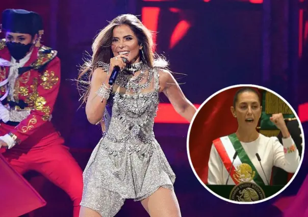 Gloria Trevi manda mensaje a Sheinbaum: Le deseo lo mejor a la presidenta