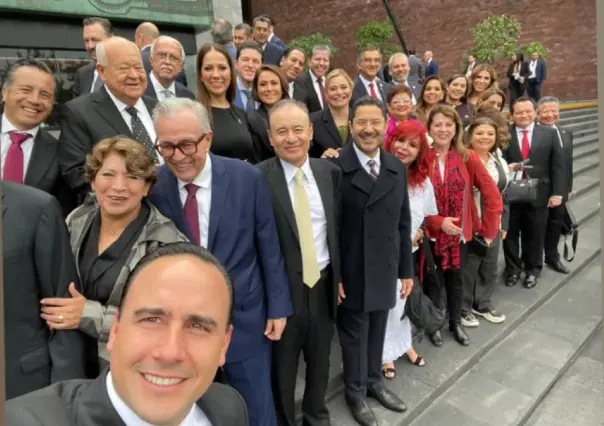 Samuel García Sepúlveda asiste a toma de protesta de Claudia Sheinbaum