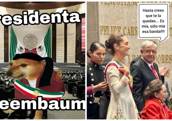 Los memes presentes en la toma de posesión de Claudia Sheinbaum