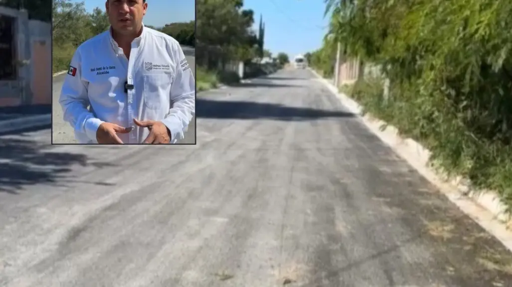 Raúl Cantú da detalles de obras viales en Salinas Victoria