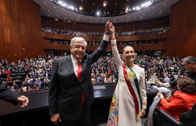 Claudia Sheinbaum a AMLO: Usted estará siempre en el corazón del pueblo