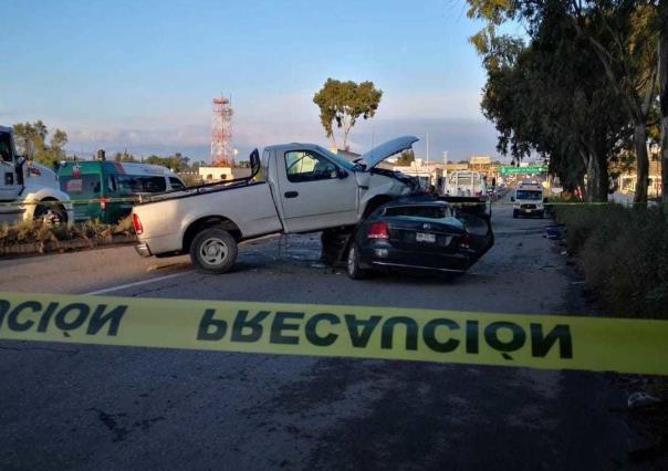 Accidente en la carretera Lechería-Texcoco deja un muerto y provoca caos vial