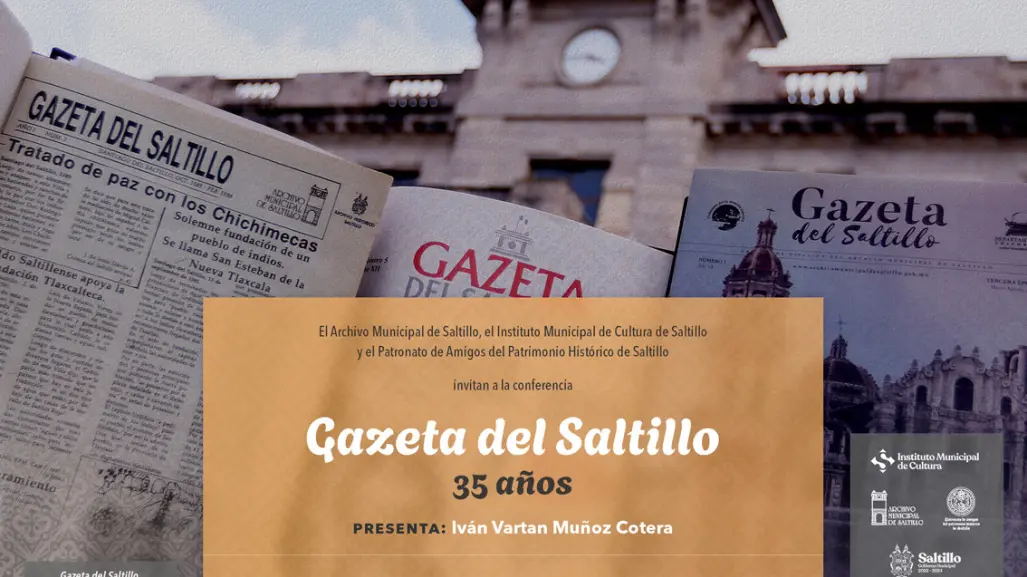 La Gazeta del Saltillo celebra 35 años como difusora de la historia local