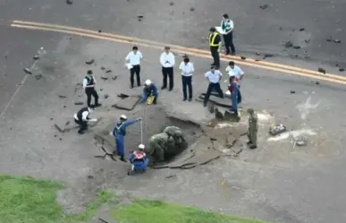 Estalla bomba de la Segunda Guerra Mundial en aeropuerto de Japón