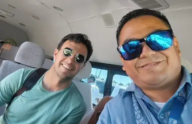 Captan a Checo Pérez en La Paz, ¿vendrá de viaje o escapando de Red Bull?