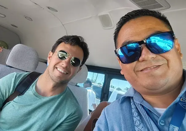 Captan a Checo Pérez en La Paz, ¿vendrá de viaje o escapando de Red Bull?