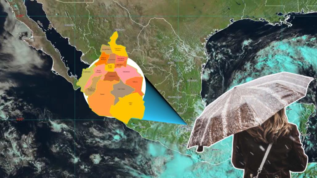 Depresión tropical Once-E podría volverse tormenta tropical: ¿Afectará CDMX?