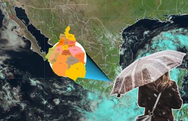 Depresión tropical Once-E podría volverse tormenta tropical: ¿Afectará CDMX?