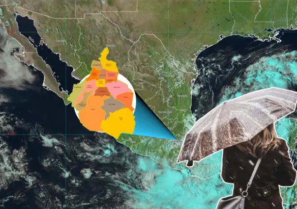 Depresión tropical Once-E podría volverse tormenta tropical: ¿Afectará CDMX?