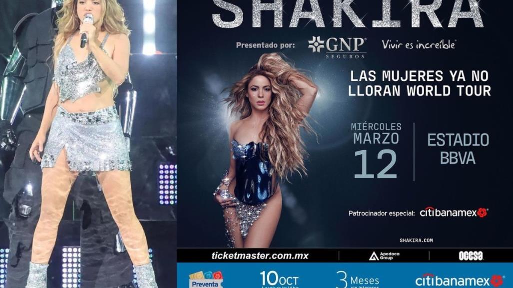 Shakira confirma concierto en Monterrey, ¿cuándo y dónde?, aquí te lo decimos