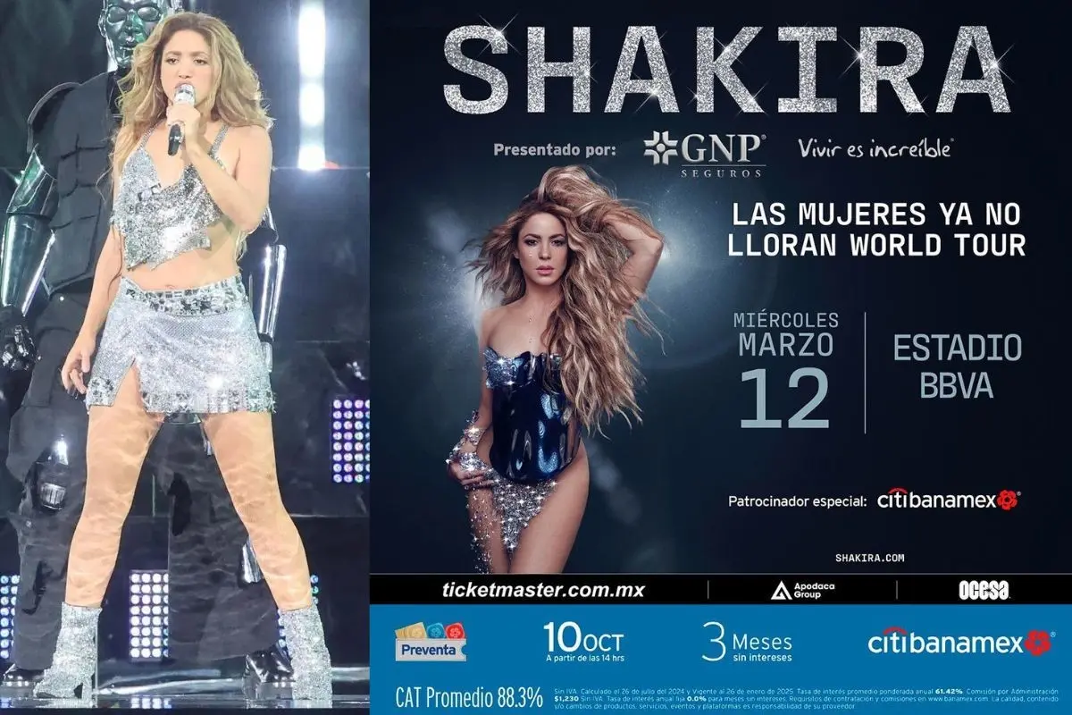 Shakira confirma concierto en Monterrey, ¿cuándo y dónde?, aquí te lo decimos